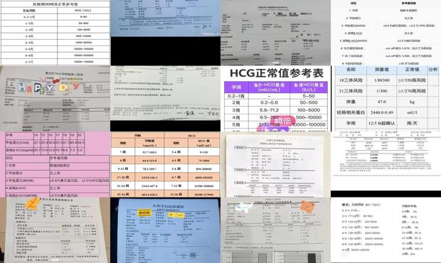 汕头孕16周唐筛hcg正常值